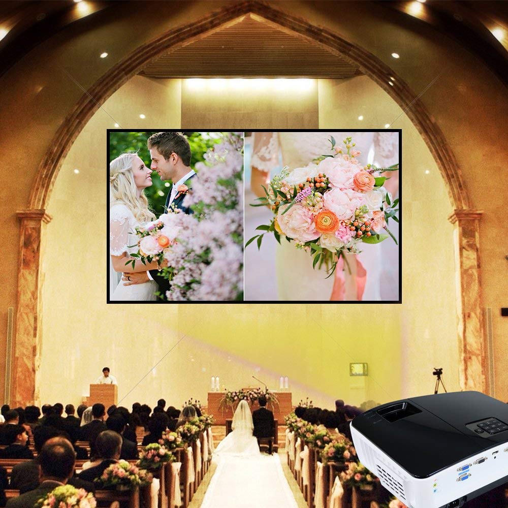 NIERBOShortThrowProjector3DDaylightProjectorsOutdoorBright4000